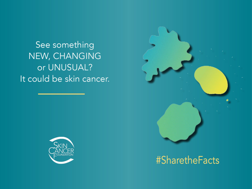 Skin Cancer Fact by The Skin Cancer Foundation
